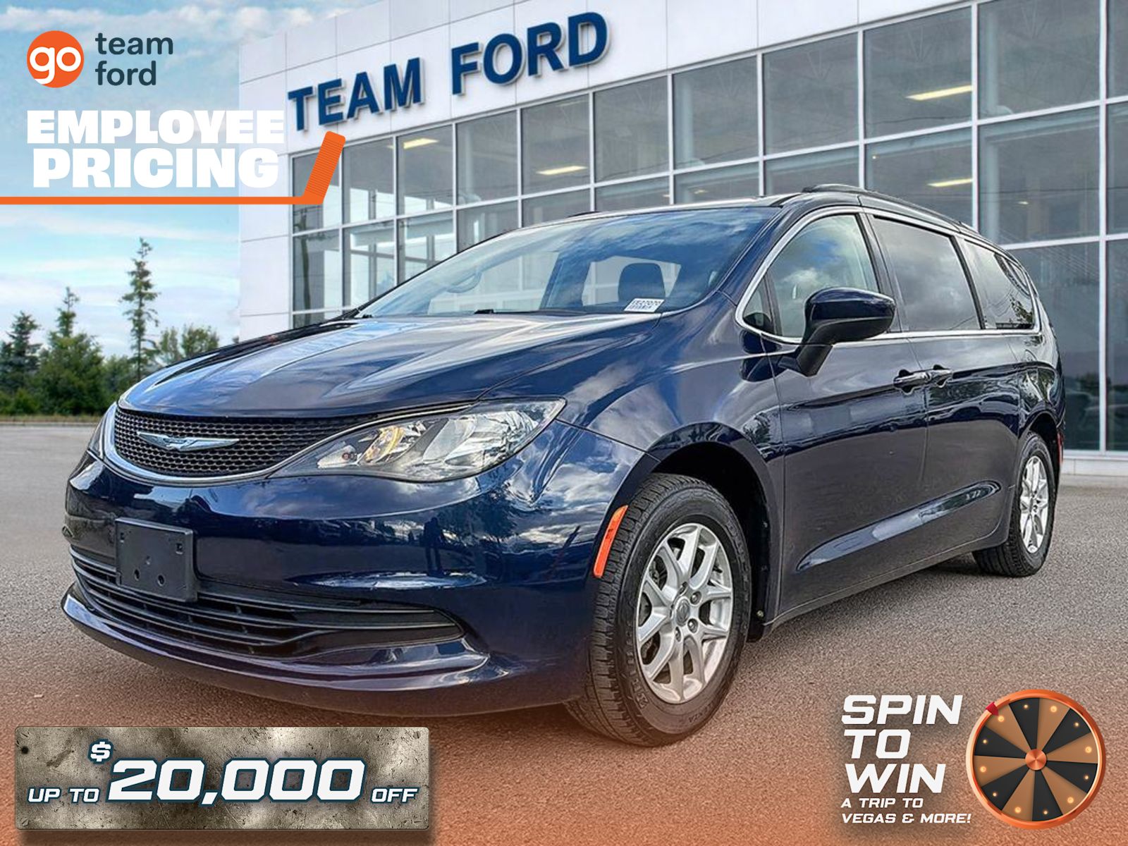 2017 Chrysler Pacifica Minivan Front-Wheel Drive 9-Speed Automatic