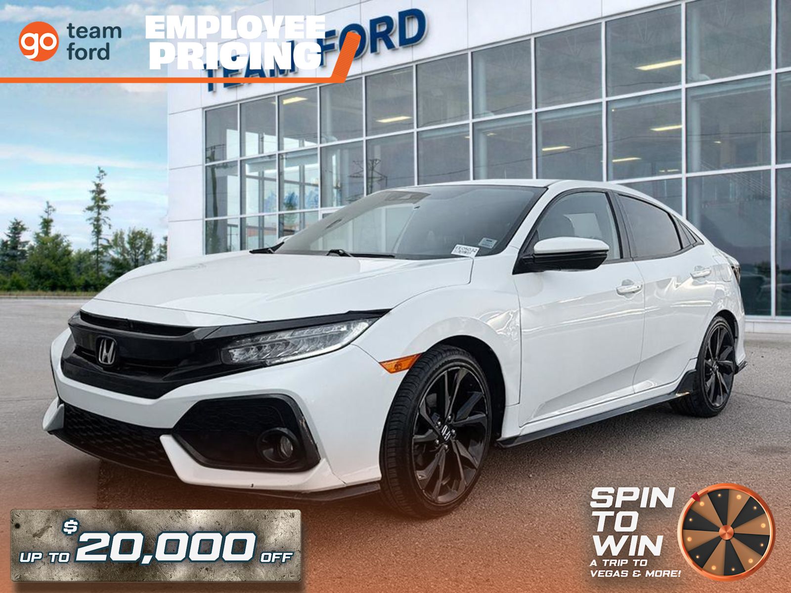 2018 Honda Civic Hatchback Sport Touring FWD