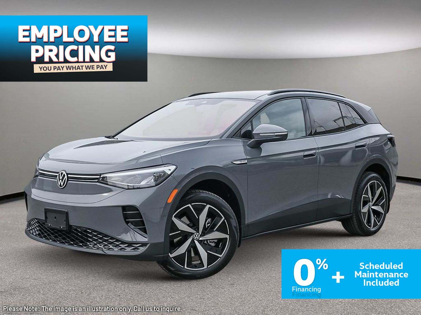  2025 Volkswagen ID.4 SUV / Crossover All-Wheel Drive 1-Speed Automatic