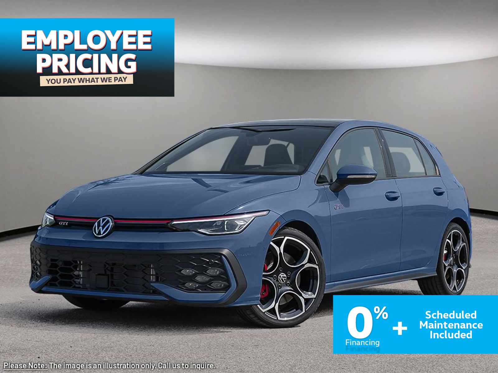 2026 Volkswagen Golf GTI Hatchback Front-Wheel Drive 7-Speed Automatic