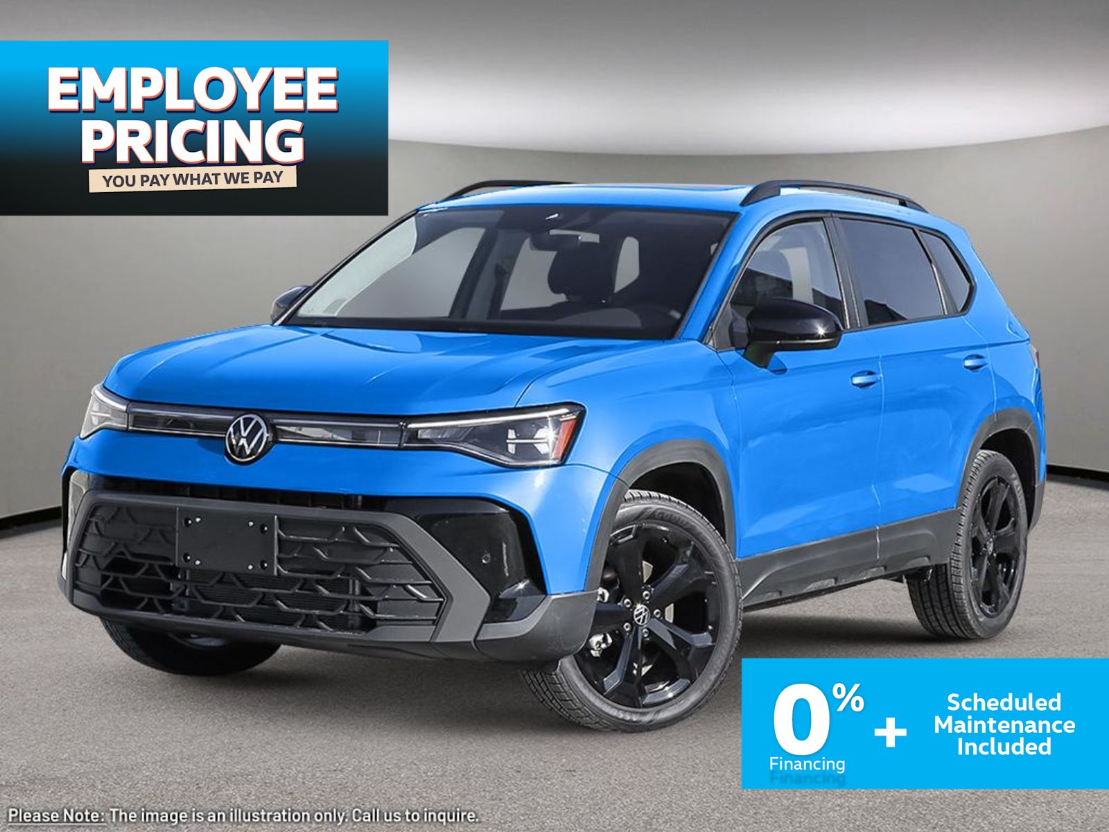 2026 Volkswagen Taos Comfortline Black Edition 4Motion