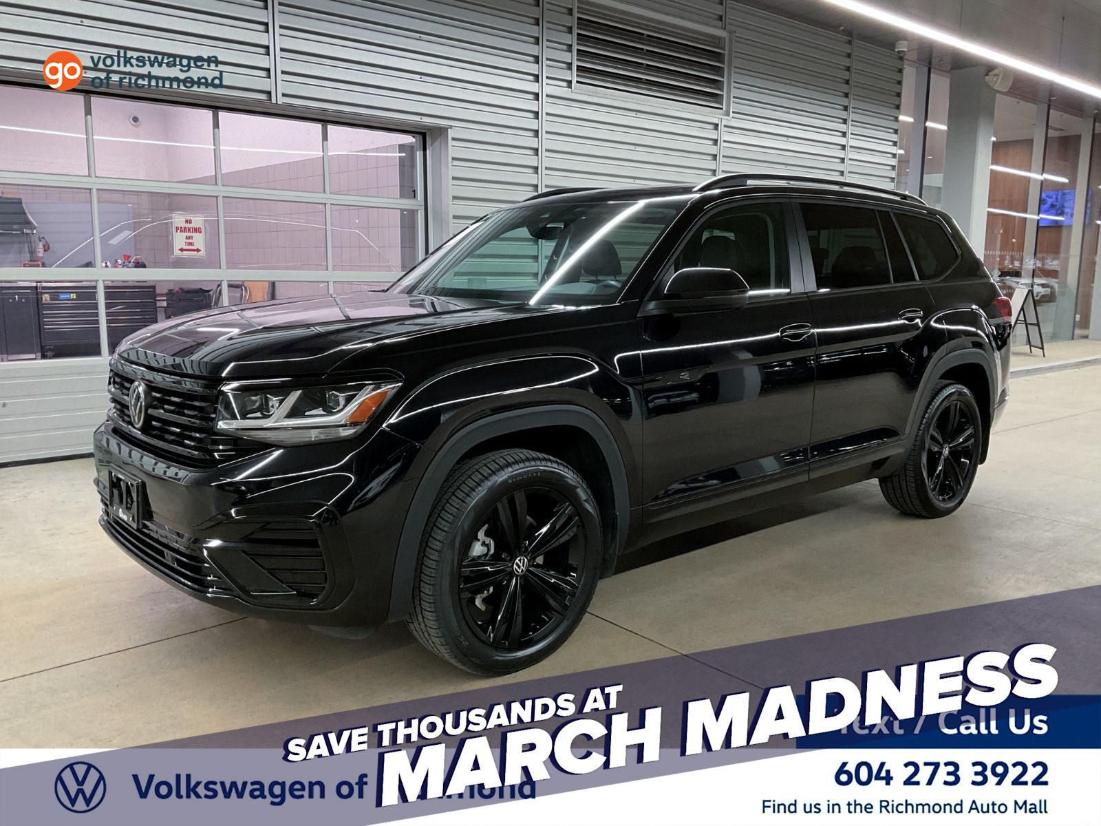 2023 Volkswagen Atlas 3.6L Highline R-Line Black 4Motion AWD