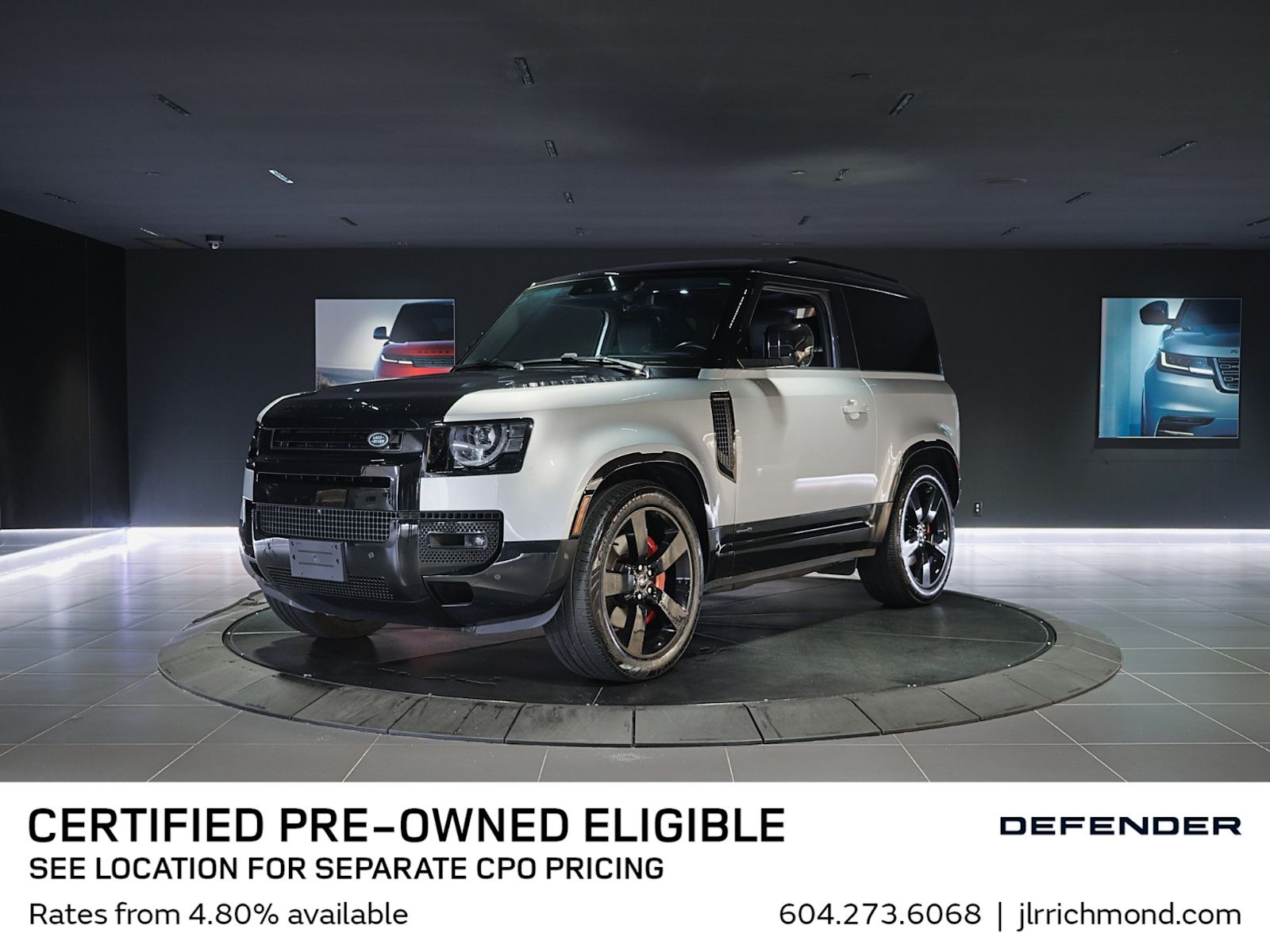 2023 Land Rover Defender SUV / Crossover All-Wheel Drive 8-Speed Automatic