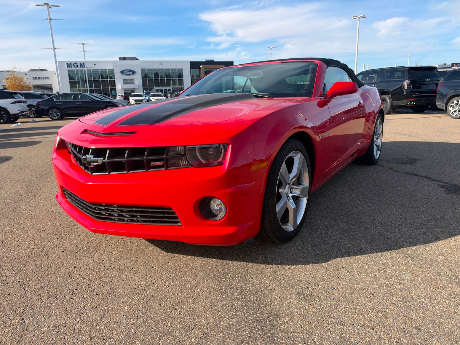  2011 Chevrolet Camaro Convertible Rear-Wheel Drive 6-Speed Automatic