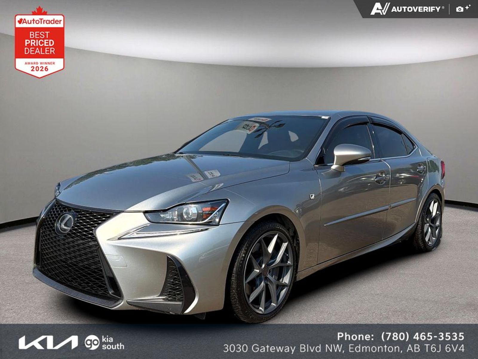  2017 Lexus IS Sedan All-Wheel Drive 6-Speed Automatic