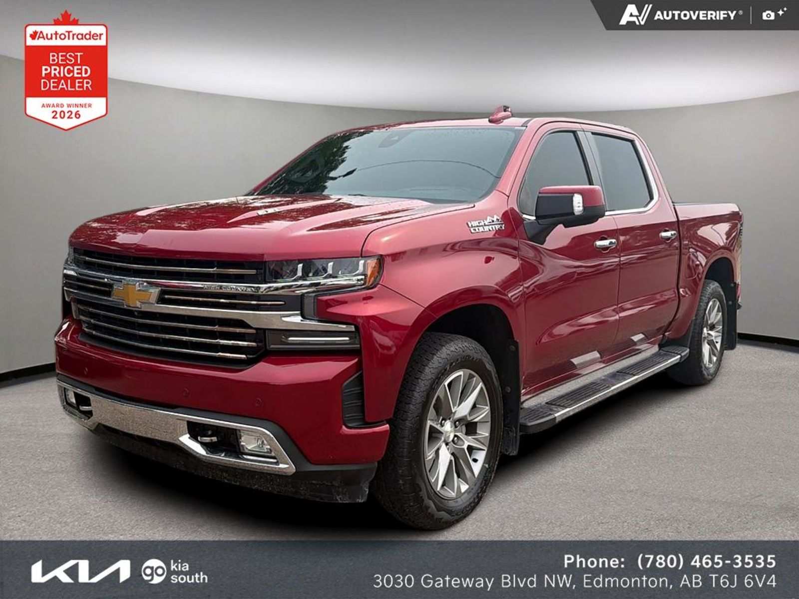  2019 Chevrolet Silverado 1500 Pickup Truck Four-Wheel Drive Automatic