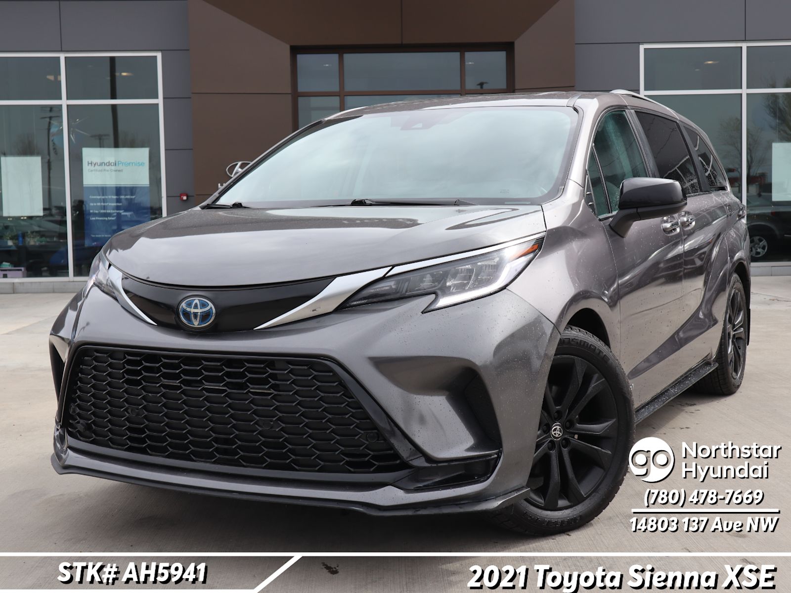 2021 Toyota Sienna XSE 7-Passenger FWD Minivan Front-Wheel Drive Continuously Variable Transmission