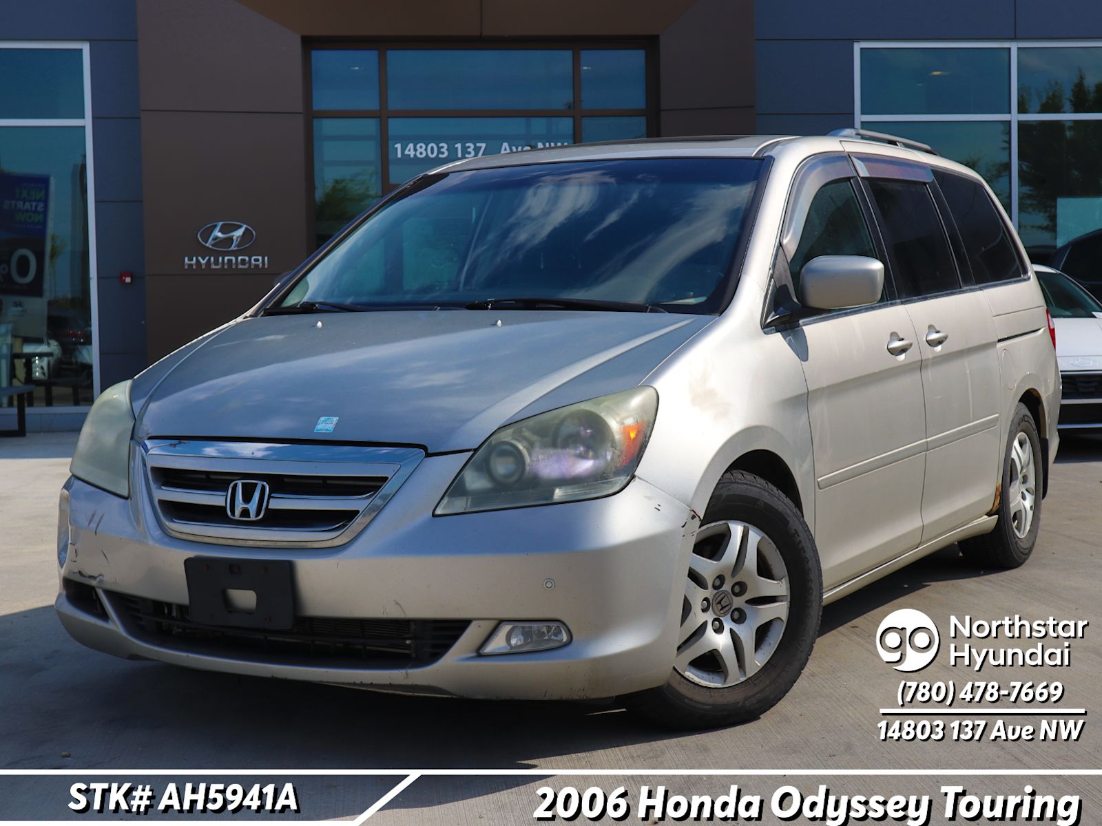  2006 Honda Odyssey Minivan Front-Wheel Drive 5-Speed Automatic