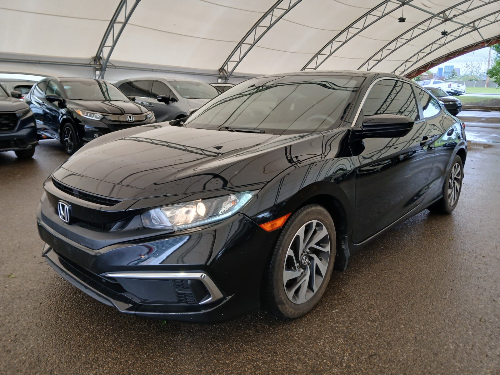  2019 Honda Civic Coupe LX FWD Coupe Front-Wheel Drive Continuously Variable Transmission