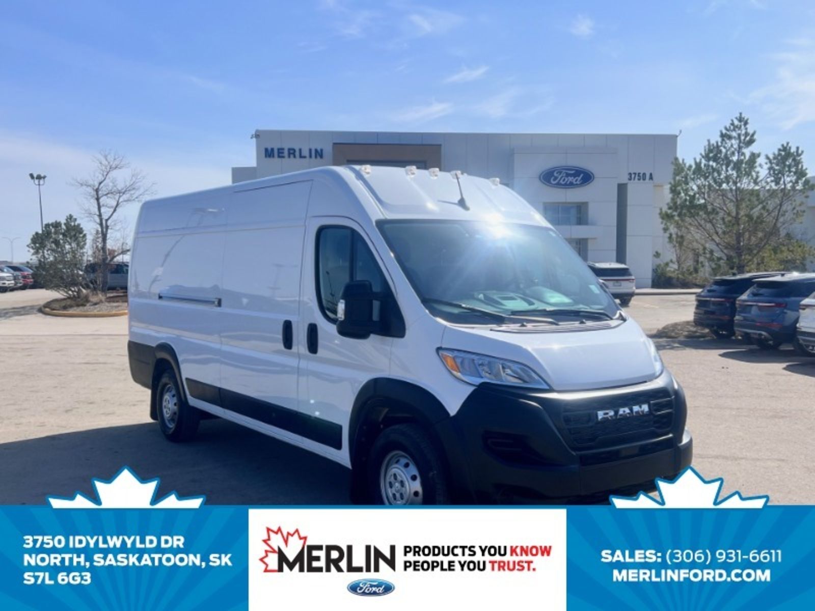 2023 RAM ProMaster 3500 159 High Roof Extended Cargo Van FWD