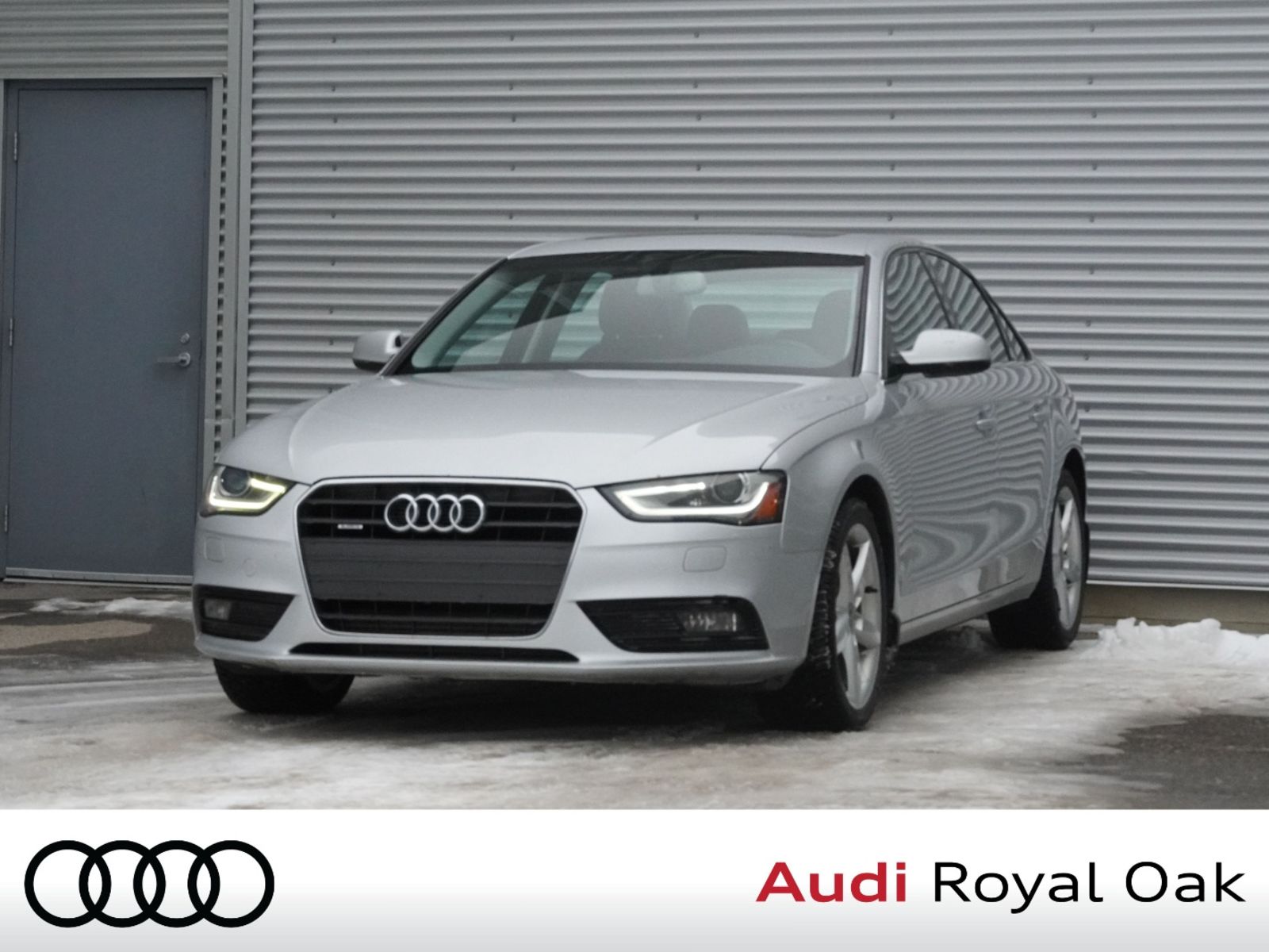 2013 Audi A4 2.0T quattro Premium Plus with S-Line Sport Package