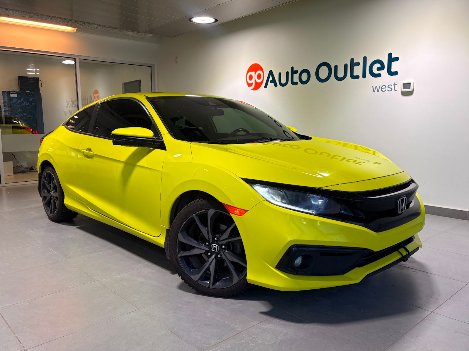  2019 Honda Civic Coupe Sport FWD Coupe Front-Wheel Drive 6-Speed Manual