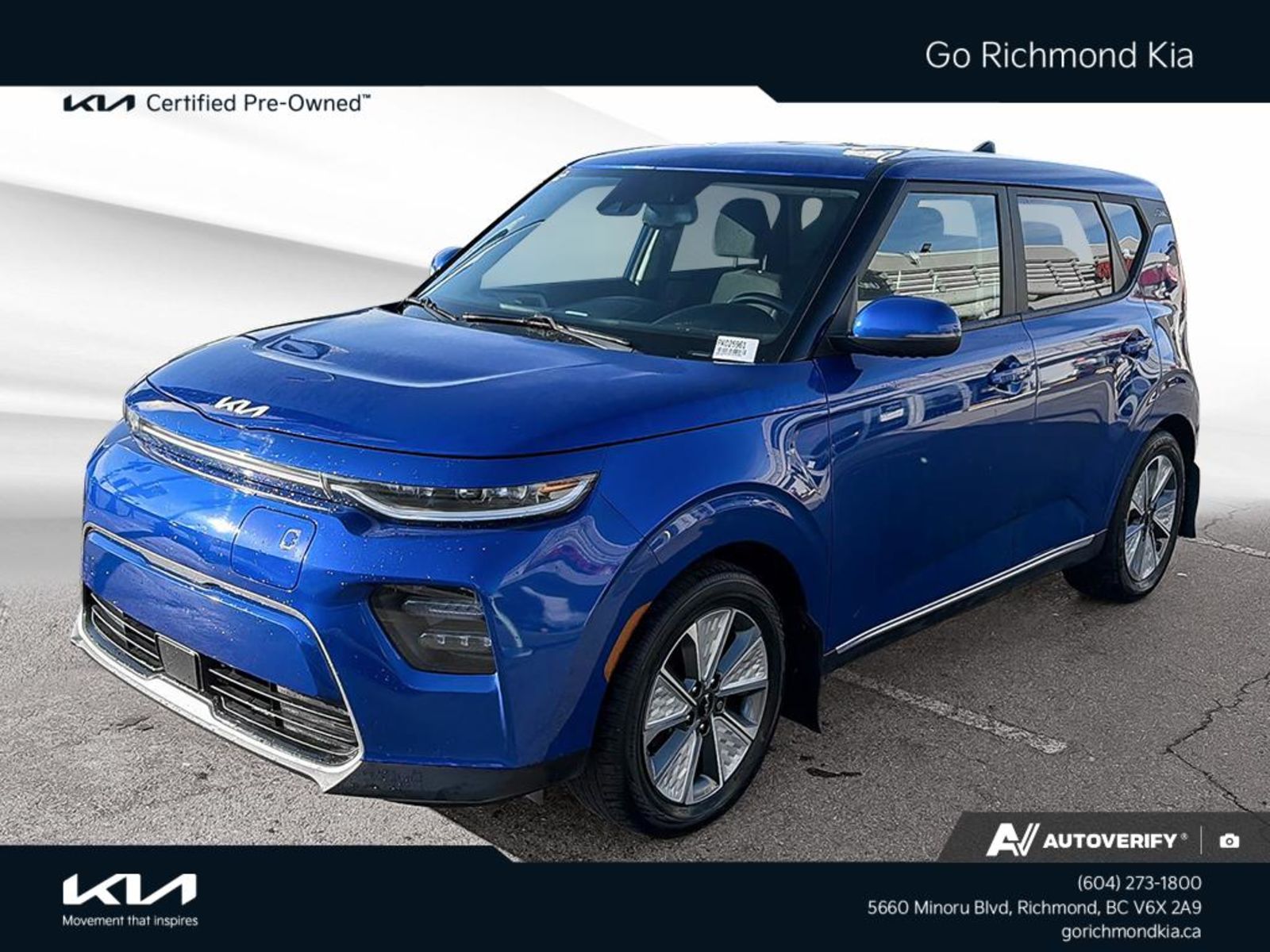  2022 Kia Soul EV Premium FWD   