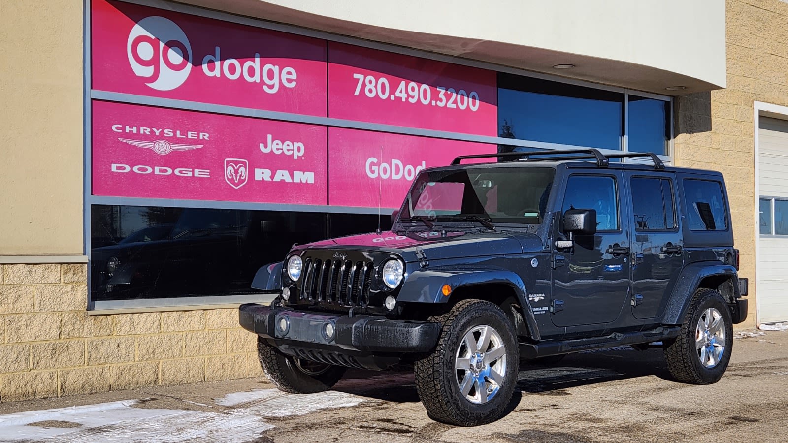 2017 Jeep Wrangler Unlimited Sahara Edmonton Motor Dealer Association