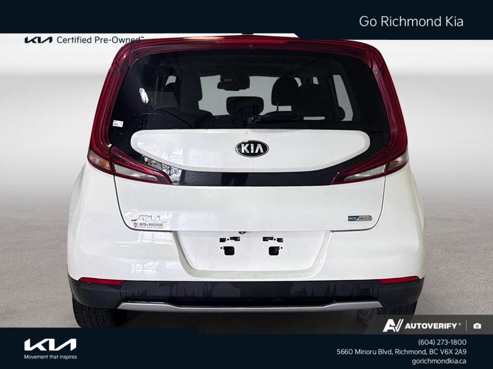2021 Kia Soul EV Limited, 温哥华, 全款车