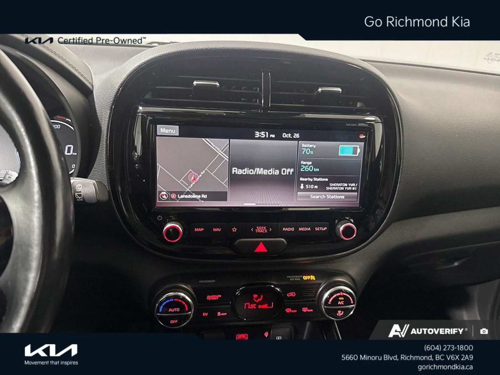 2021 Kia Soul EV Limited, 温哥华, 全款车