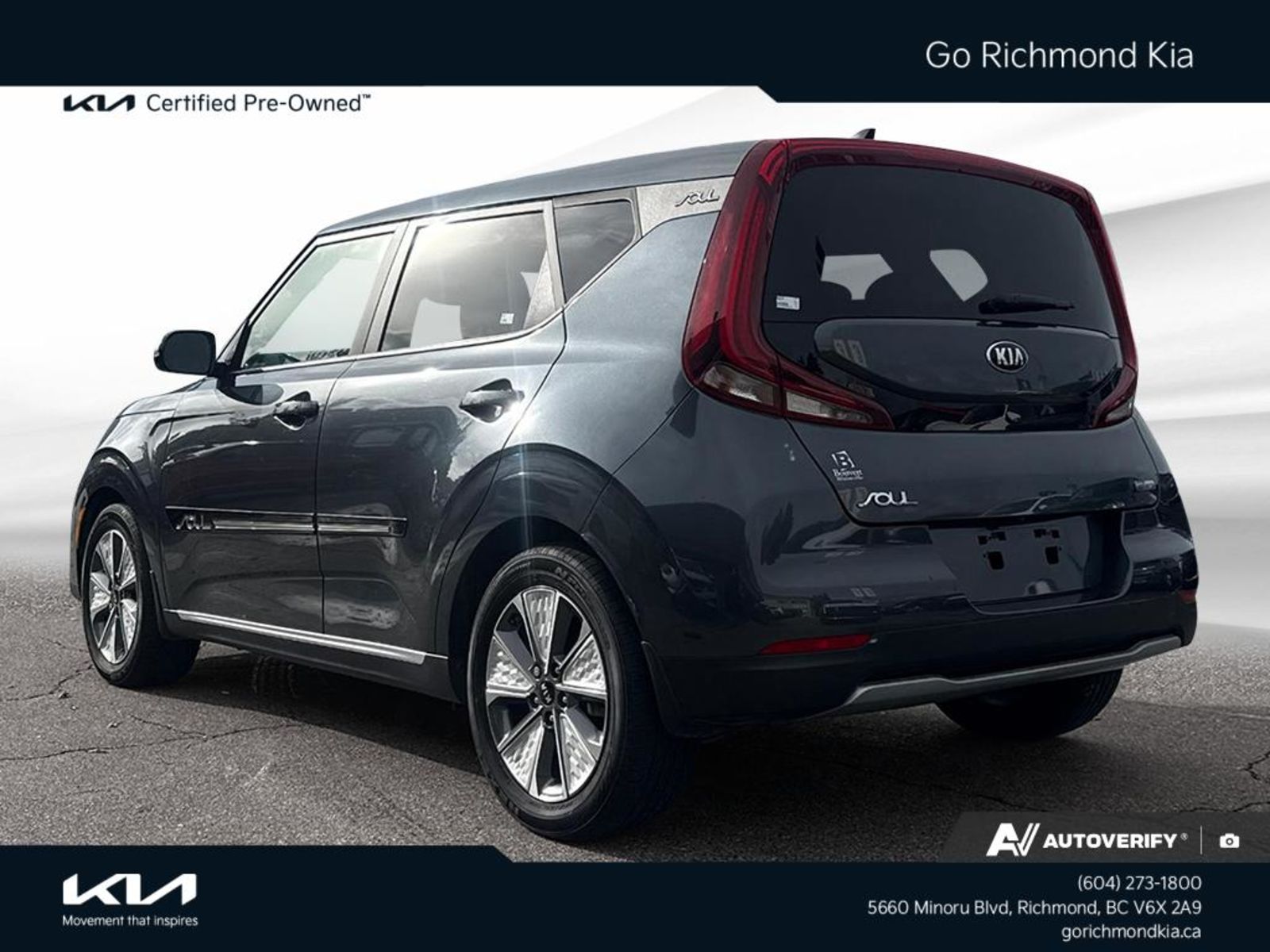 2021 Kia Soul EV Limited, 温哥华, 全款车