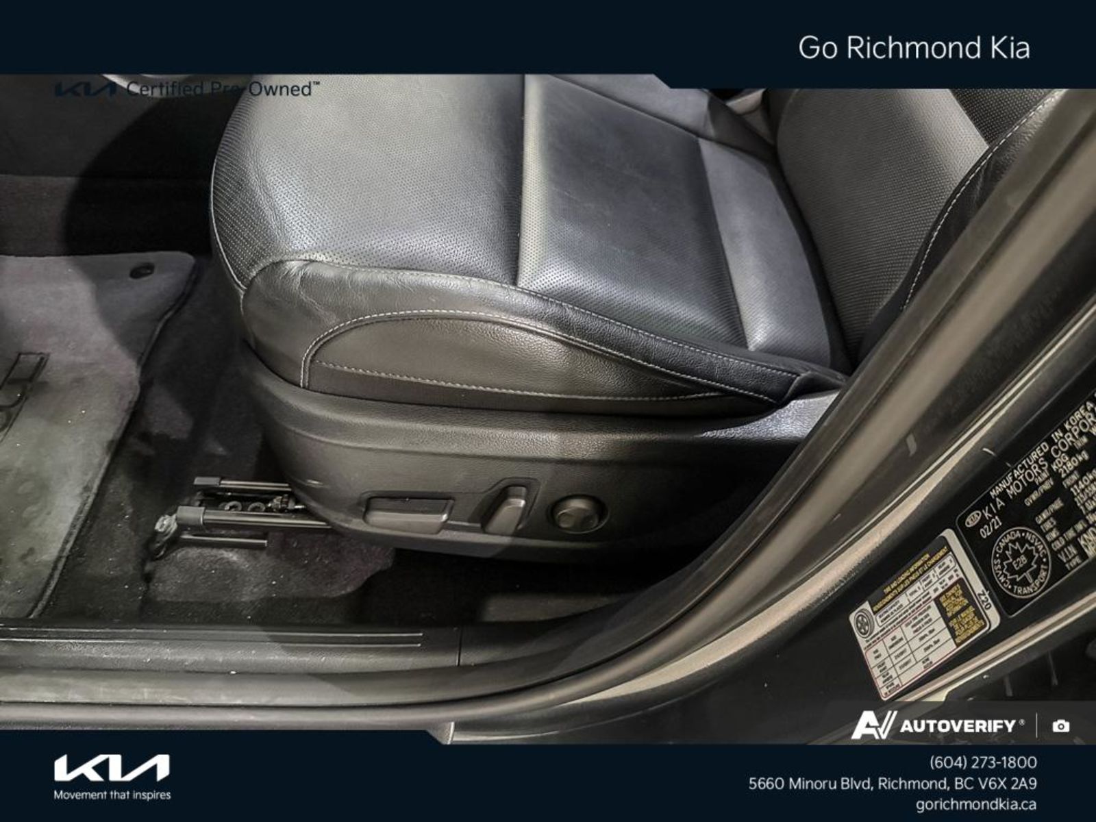 2021 Kia Soul EV Limited, 温哥华, 全款车