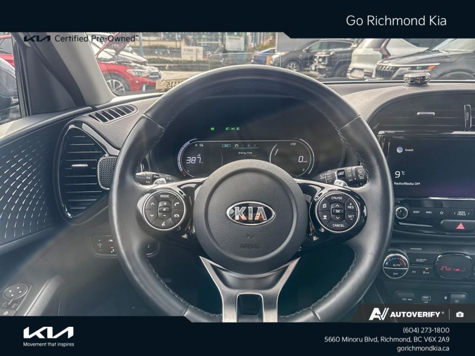 2021 Kia Soul EV Limited, 温哥华, 全款车