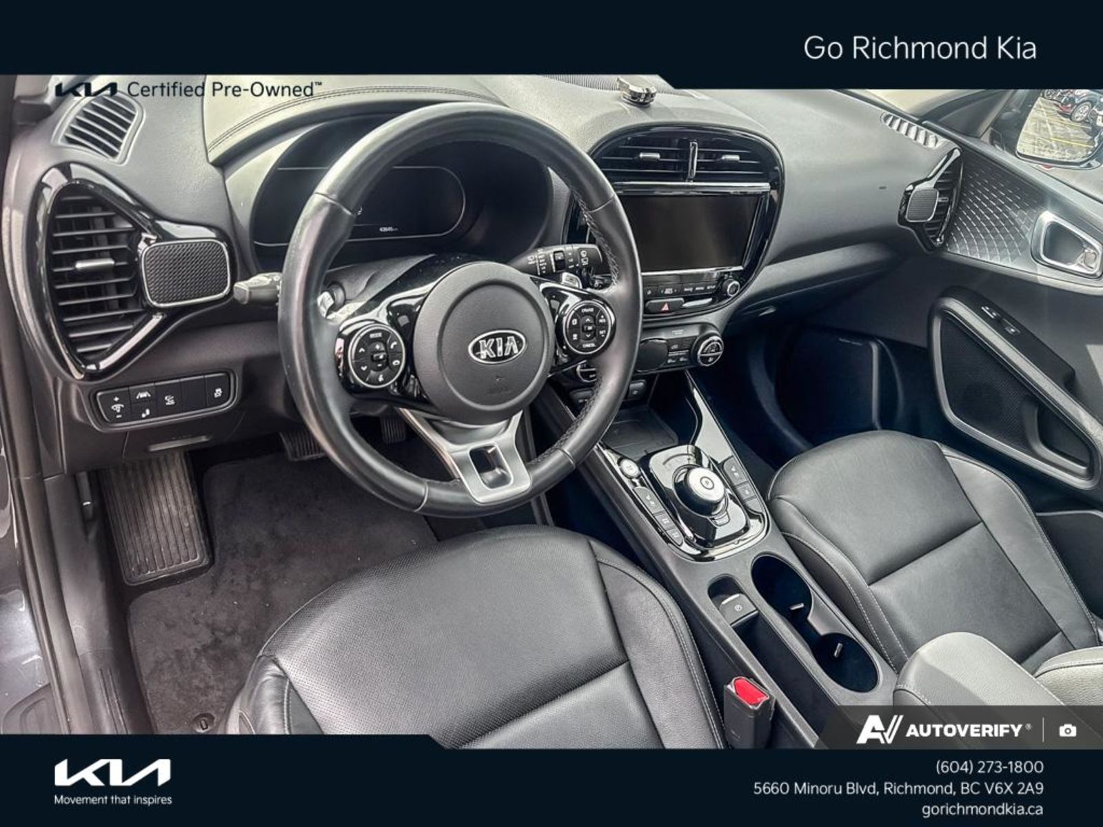 2021 Kia Soul EV Limited, 温哥华, 全款车