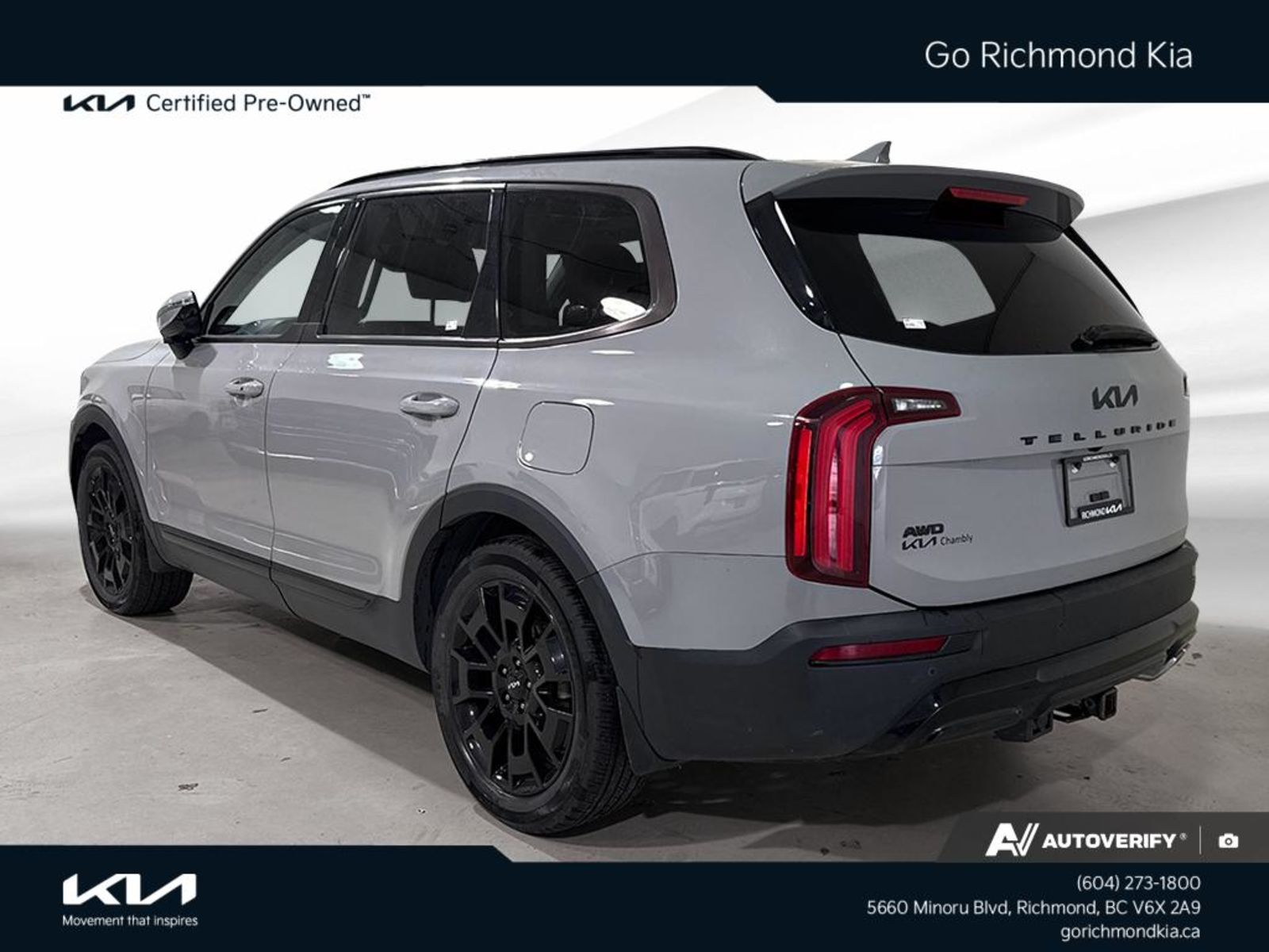 2022 Kia Telluride SX, 温哥华, 全款车