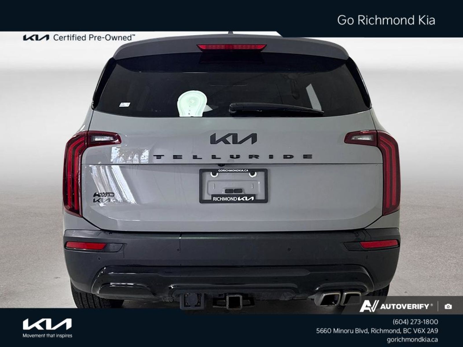 2022 Kia Telluride SX, 温哥华, 全款车