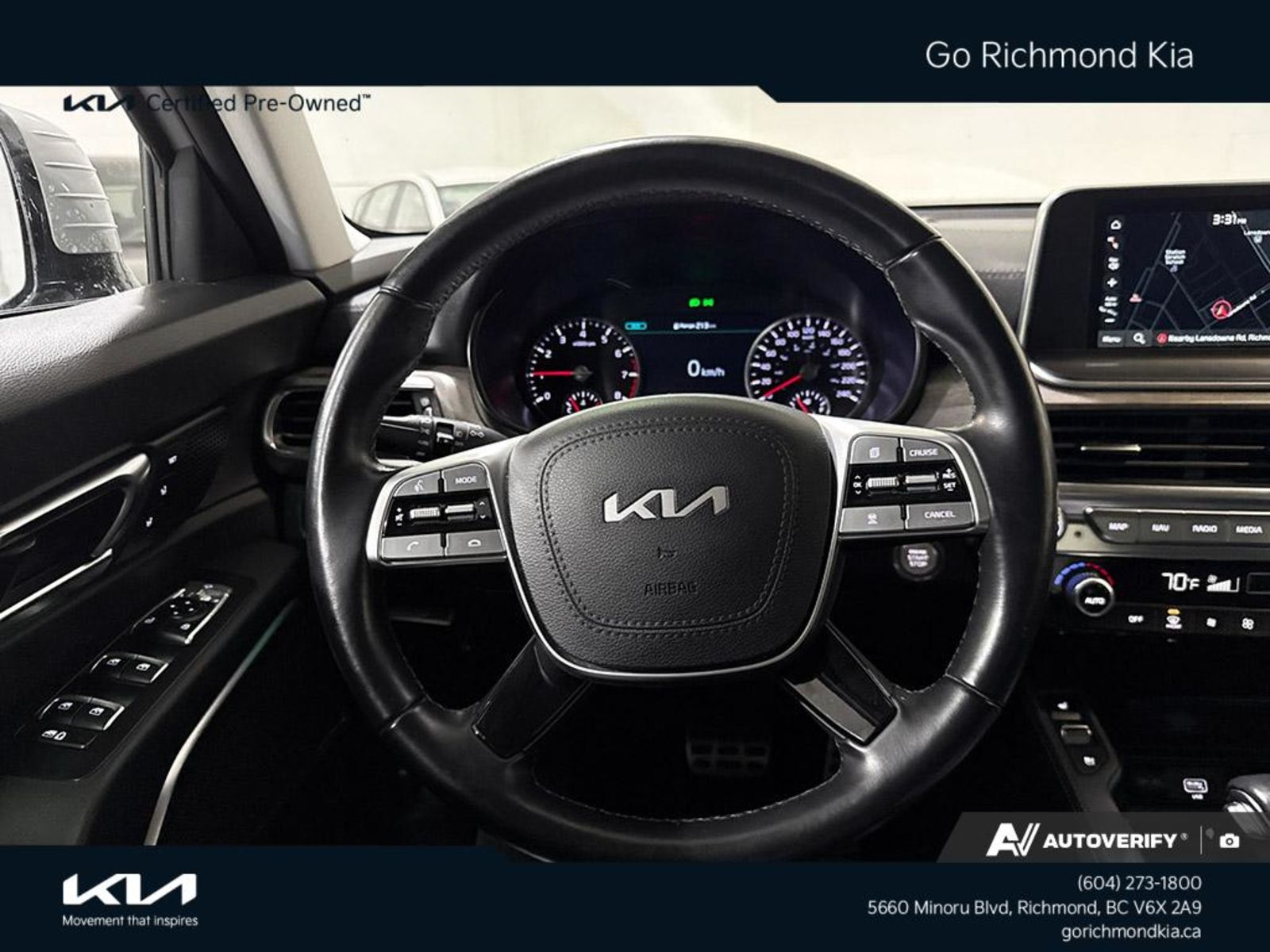 2022 Kia Telluride SX, 温哥华, 全款车