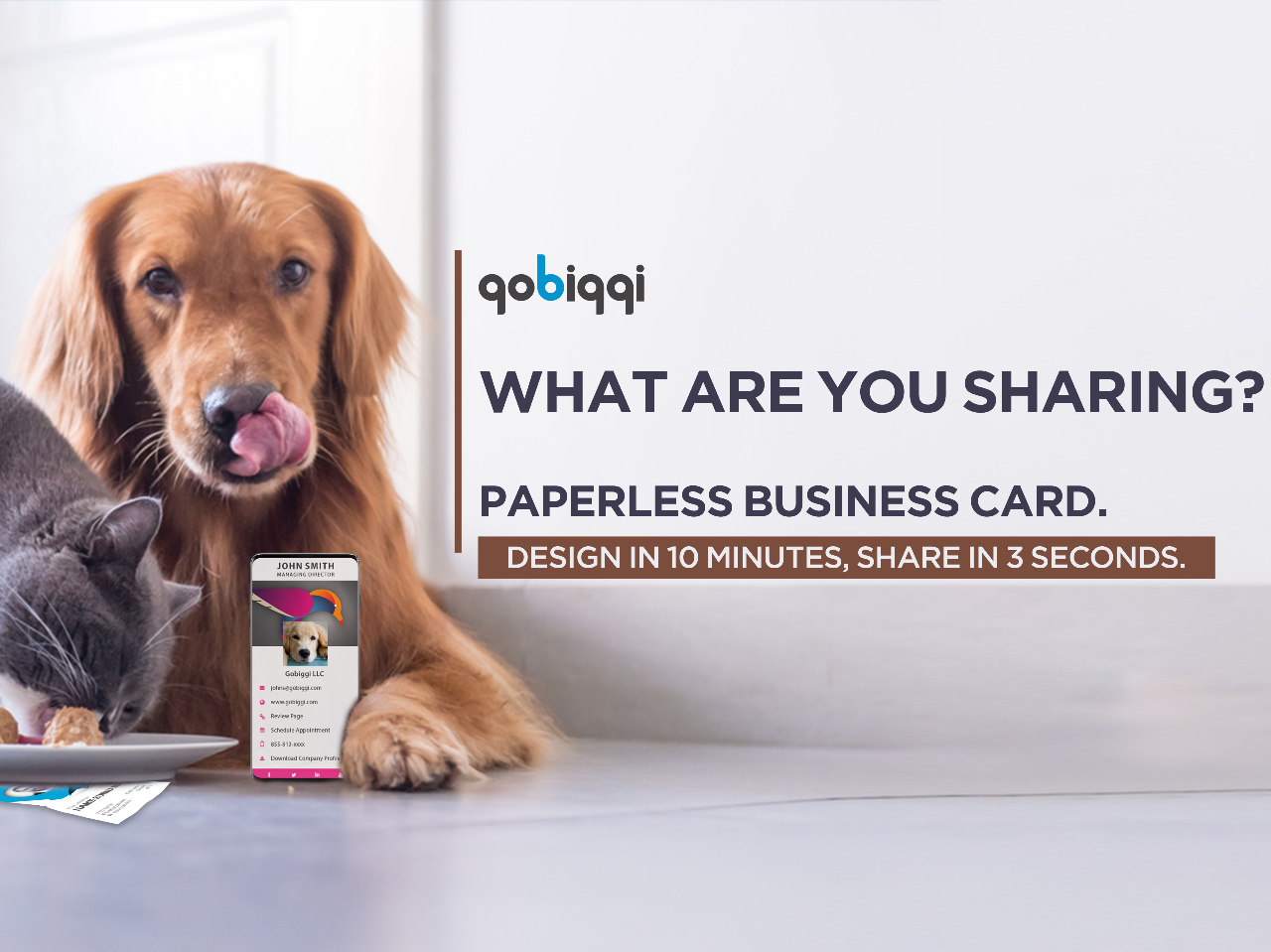 Paperless Business Card