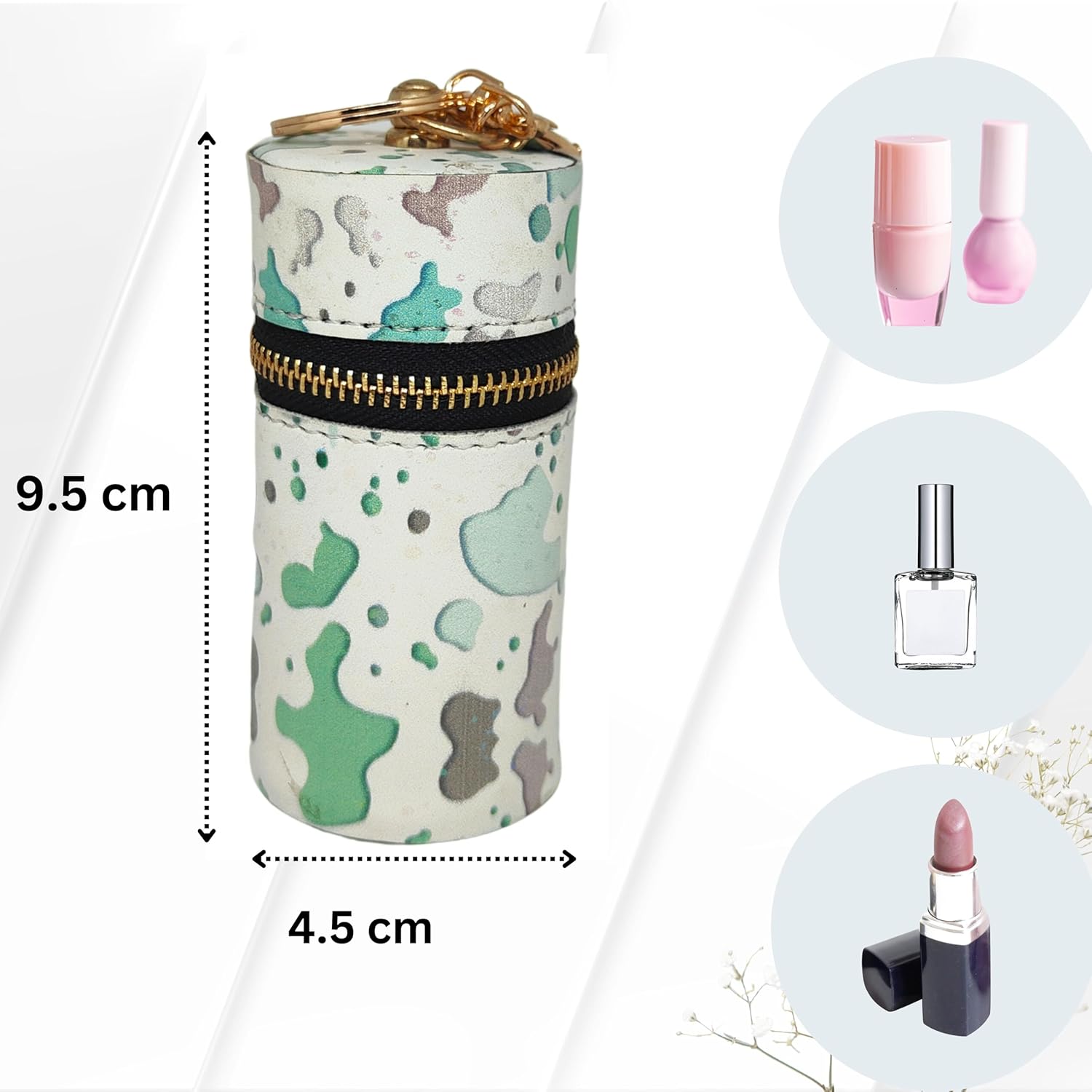 ZAFCO Lipstick Case | Keychain for Bag