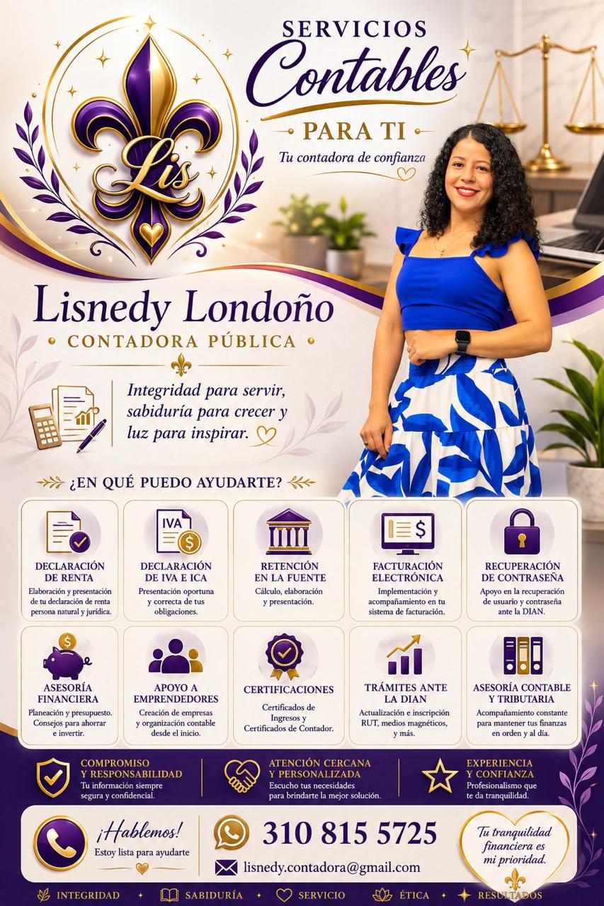 Liss Londoño Contadora, Energía Solar y Eventos Fiestasdecocali