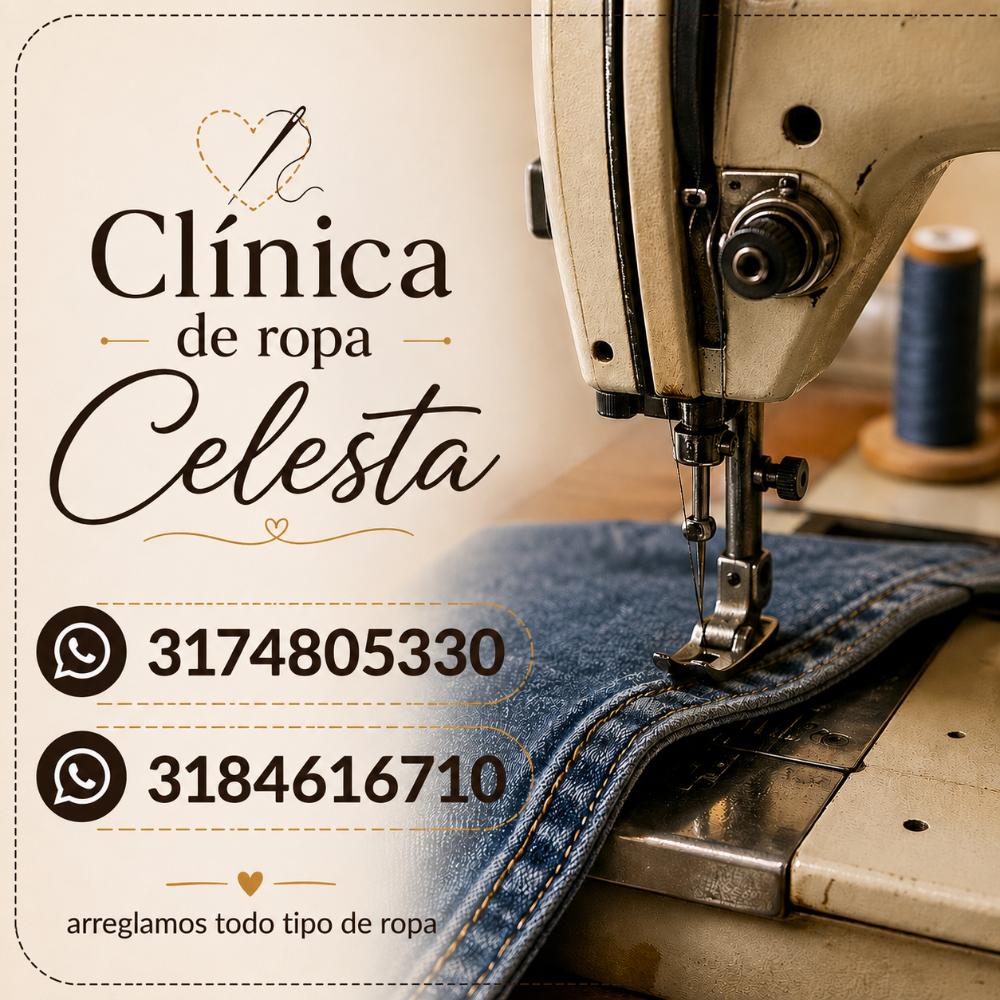Clínica de ropa Celesta
