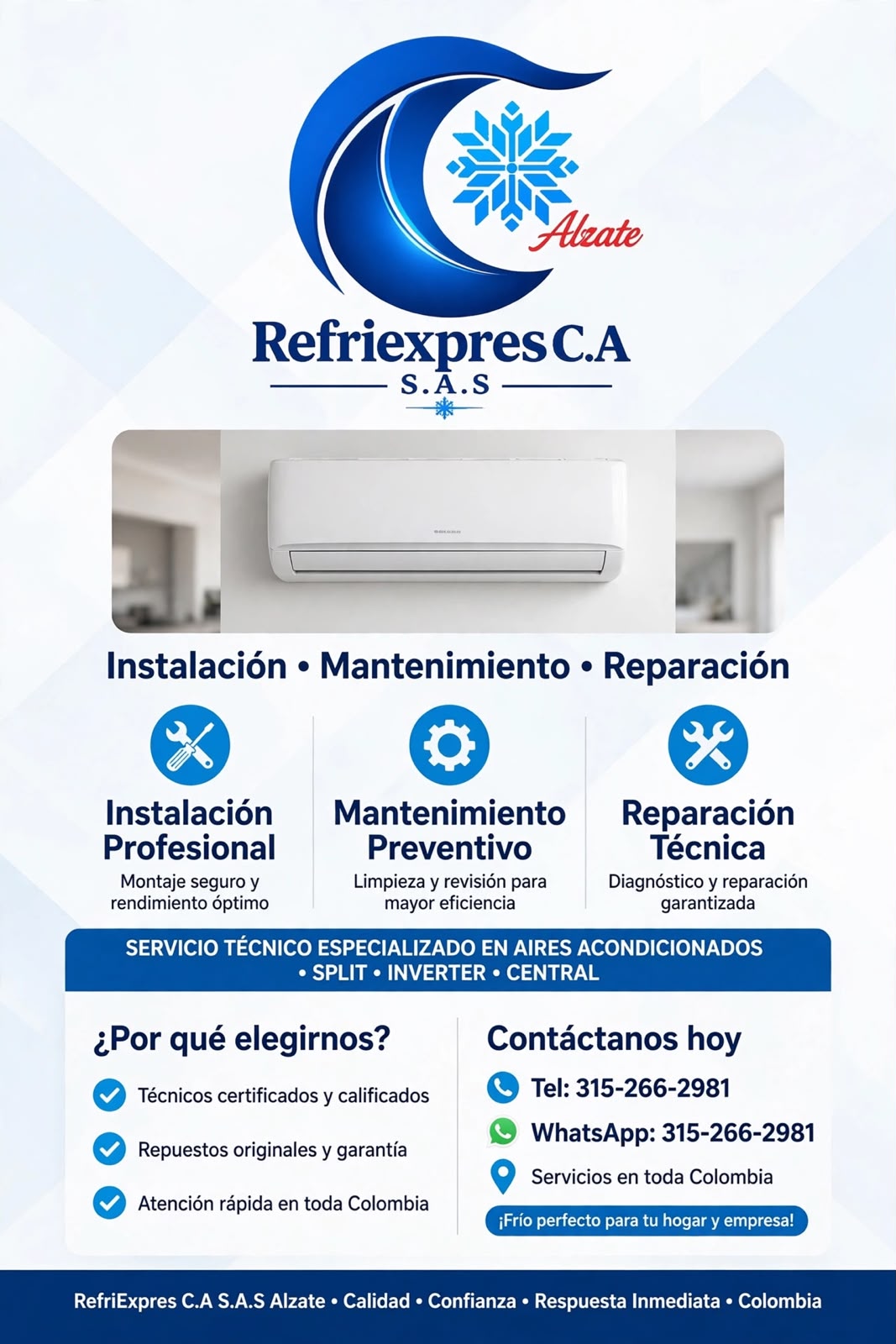 RefriExprés CA S.A.S