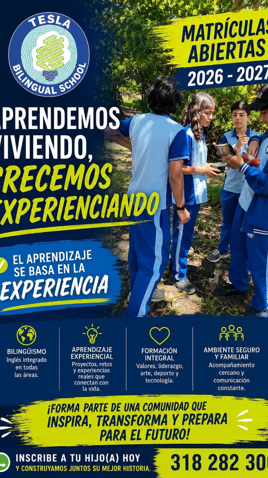 Colegio bilingüe tesla
