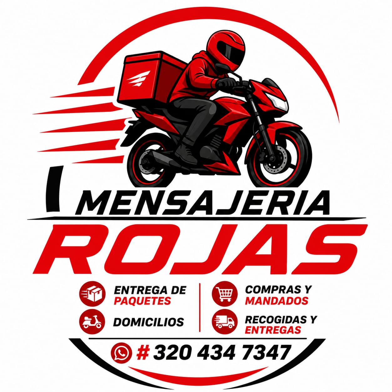 Mensajería rojas independiente