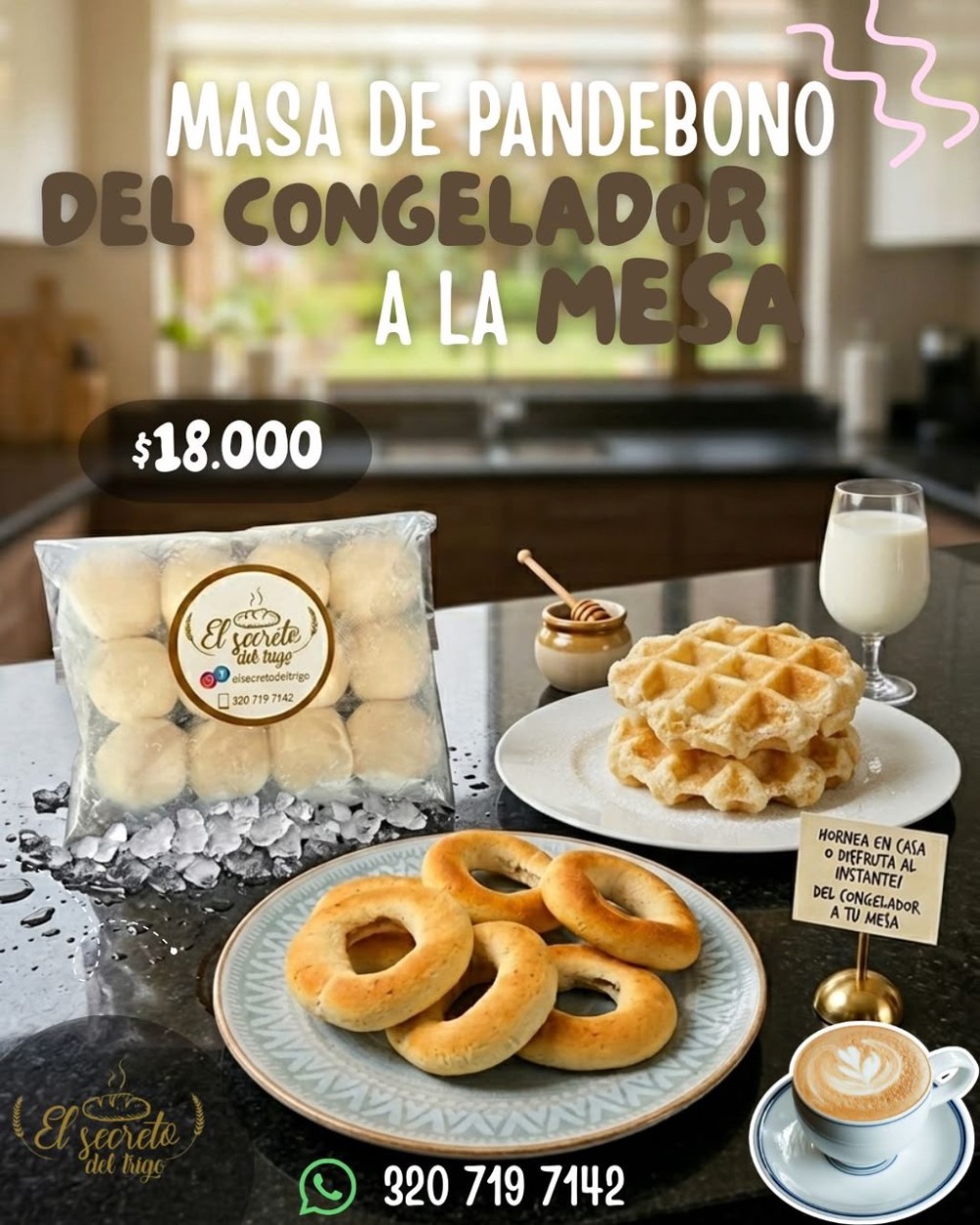 Tengo disponible, deliciosa masa de pand...