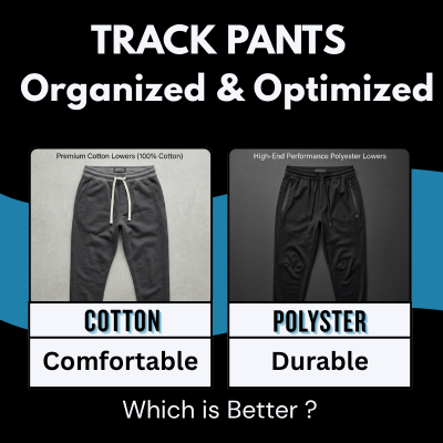 Cotton vs. Polyester Track Pants: Which Is Better?