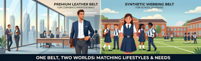 Difference Between Genuine Leather and Synthetic Belts: Which One Should You Choose?