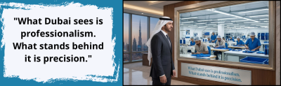 Why Dubai Companies Source Uniforms from India