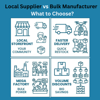 The Real Difference Between Local Suppliers and Bulk Manufacturers