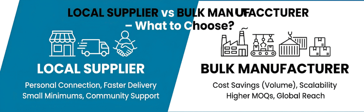 The Real Difference Between Local Suppliers and Bulk Manufacturers