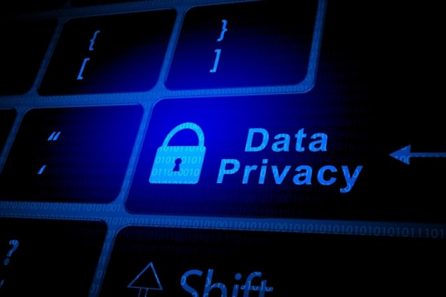 keyboard lighting up data privacy with lock