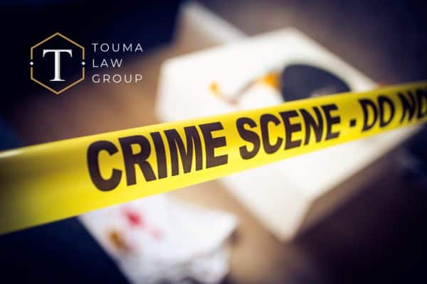 a crime scene being marked off, penalties for murder in South Carolina