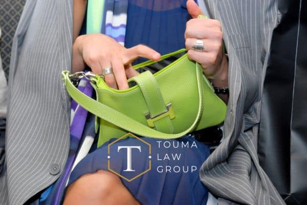 a woman wondering, "can police in South Carolina  search your purse?" 