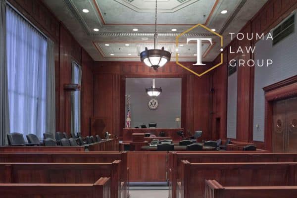 the inside of a courtroom