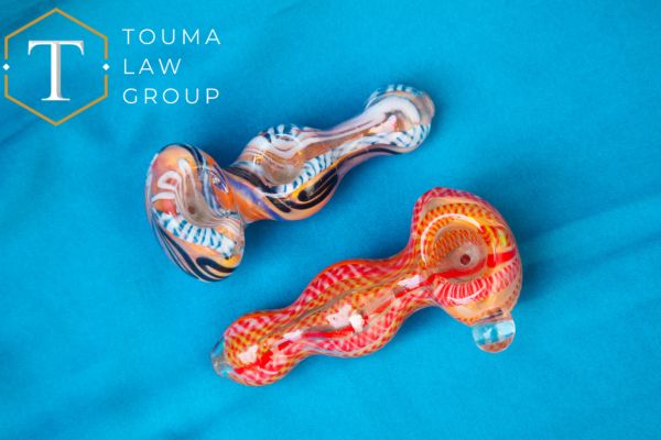 two bowls used for drugs 