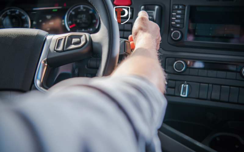 a CDL holder driving a commercial vehicle