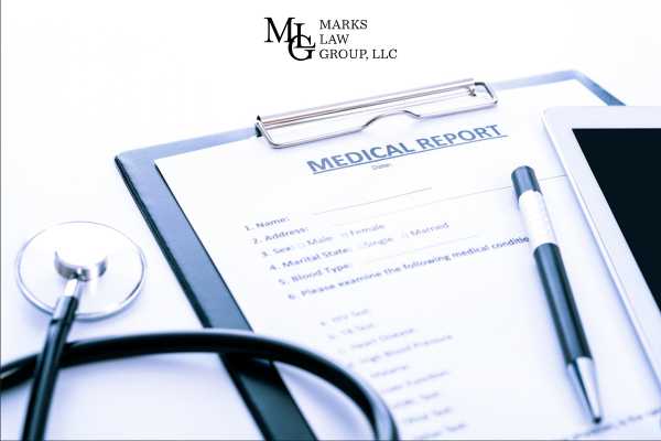 a medical report for injuries