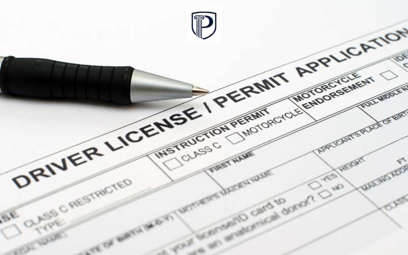an application to reinstate a suspended drivers license