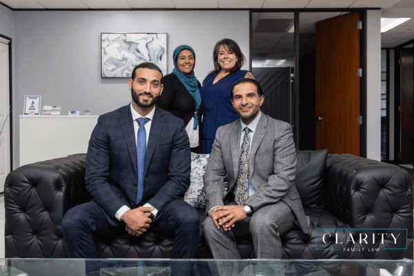 Ali Chokr and team at Clarity Law Firm, no fault divorce attorneys