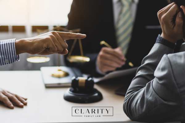 parents meeting with a mediator for child support